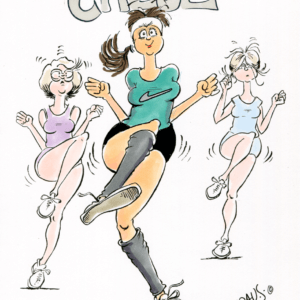 aerobics cartoon 1