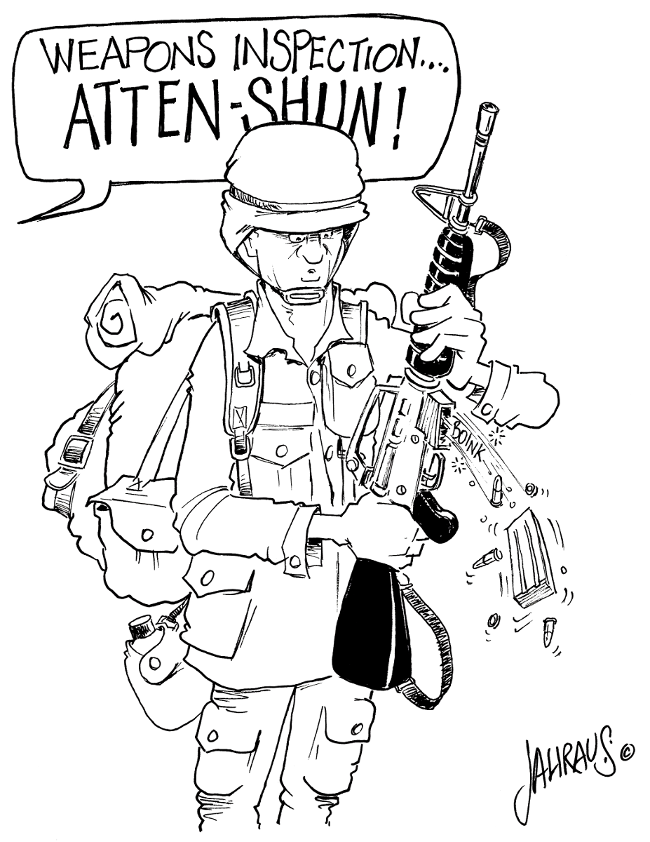 Army Cartoon | Funny Gift for Army Men
