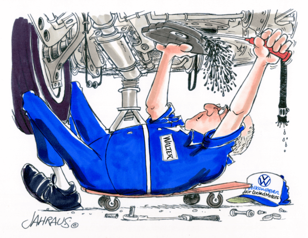 auto repairman cartoon 2
