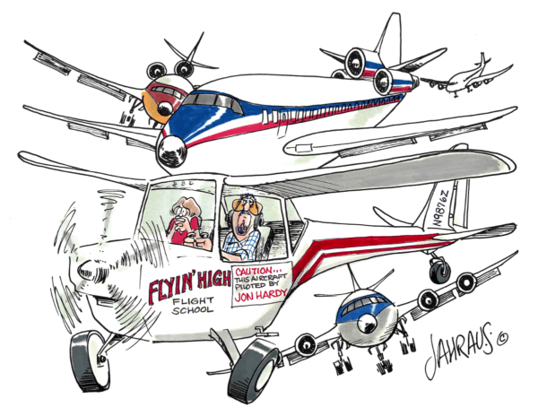 Aviation Cartoon | Funny Gift for Aviator