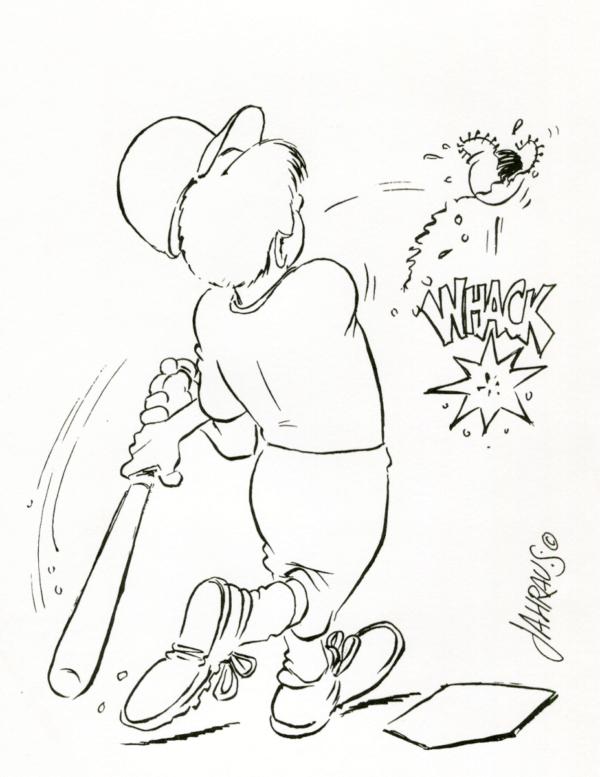 baseball batter cartoon 3