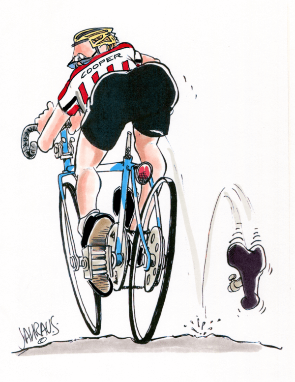 bike rider cartoon 1