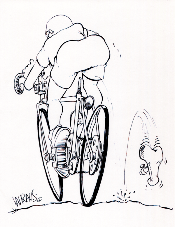 bike rider cartoon 3