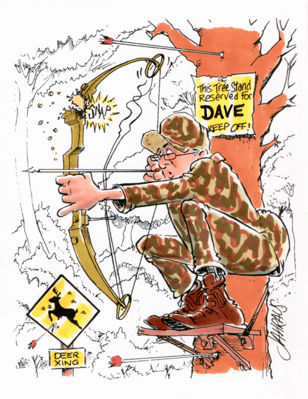 bowhunter cartoon 2