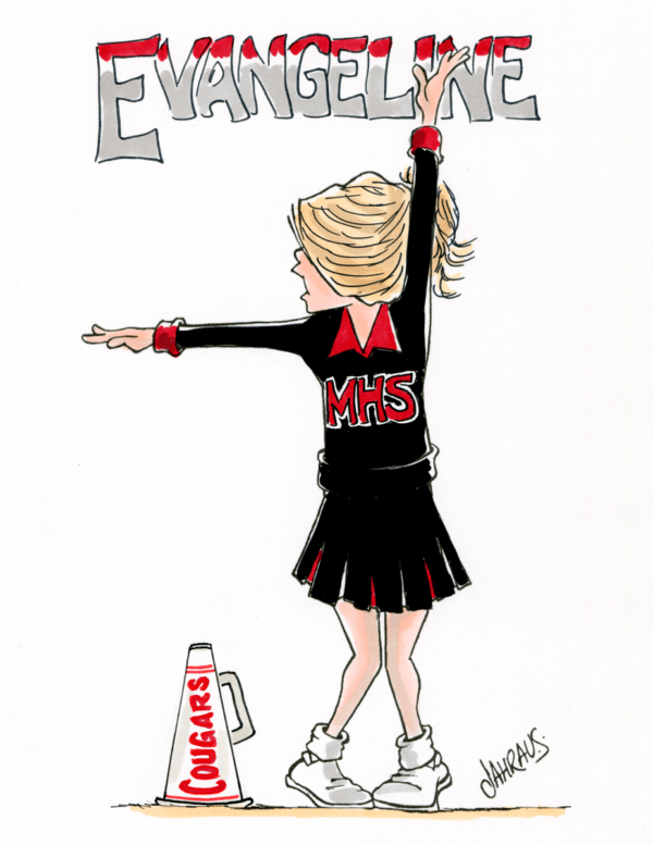 cheerleader cartoon 1