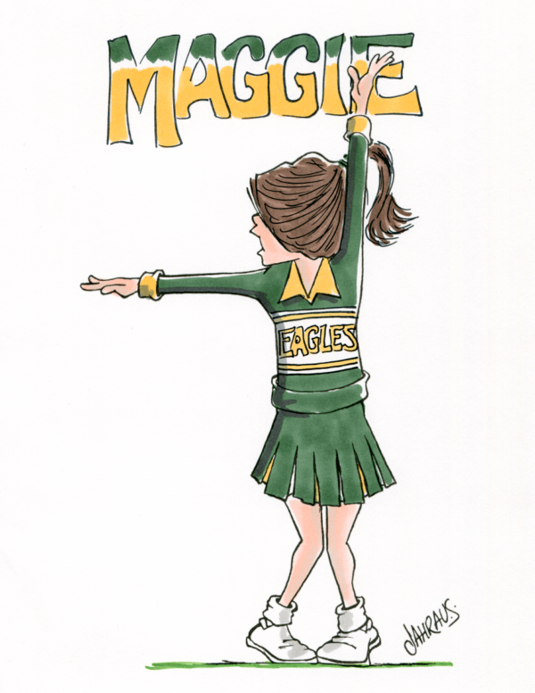 cheerleader cartoon 2