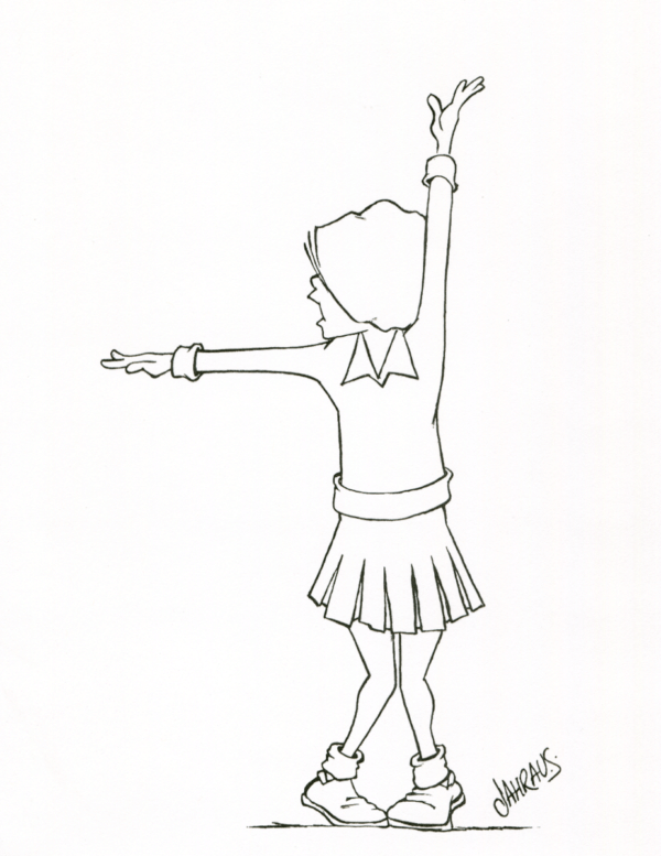 cheerleader cartoon 3