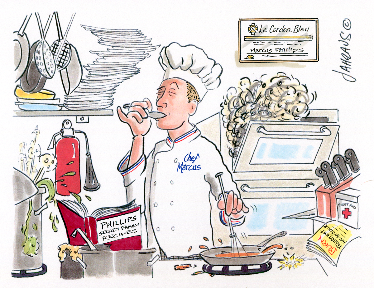 Chef Cartoon | Funny Gift for Chef