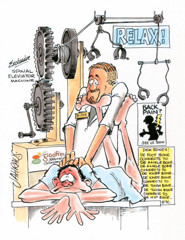 chiropractor cartoon 1
