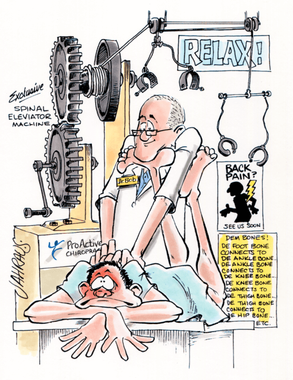 chiropractor cartoon 2