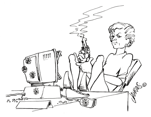 computer worker cartoon 3