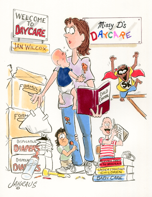 daycare cartoon 1
