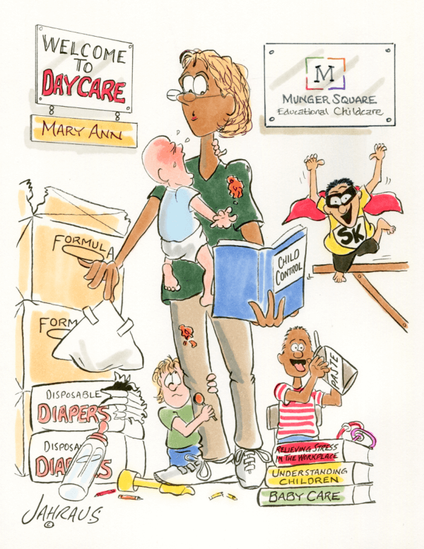 daycare cartoon 2