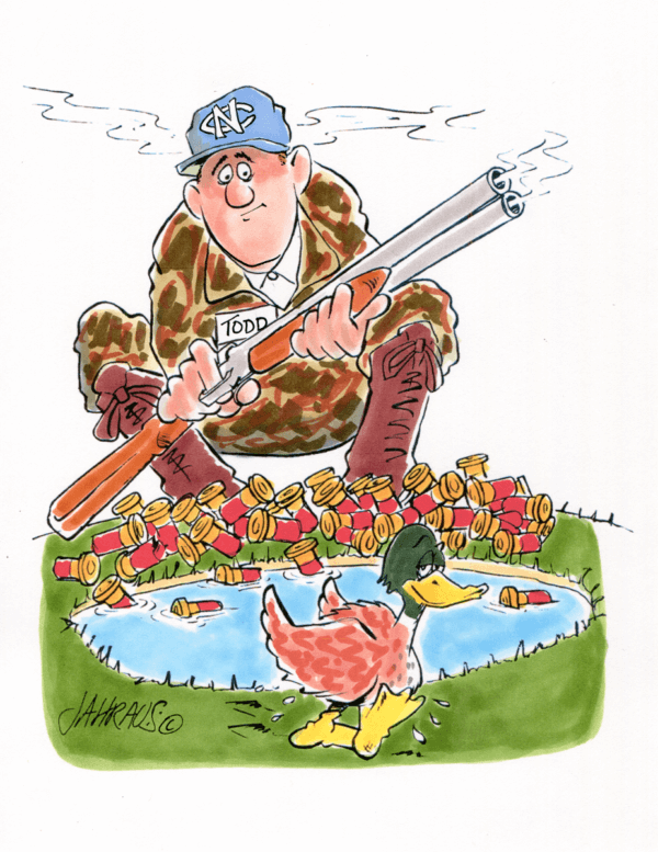duck hunter cartoon 1