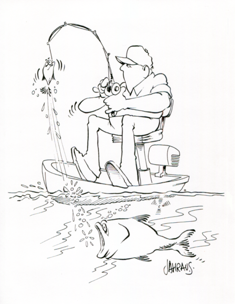 Fisherman Cartoon 