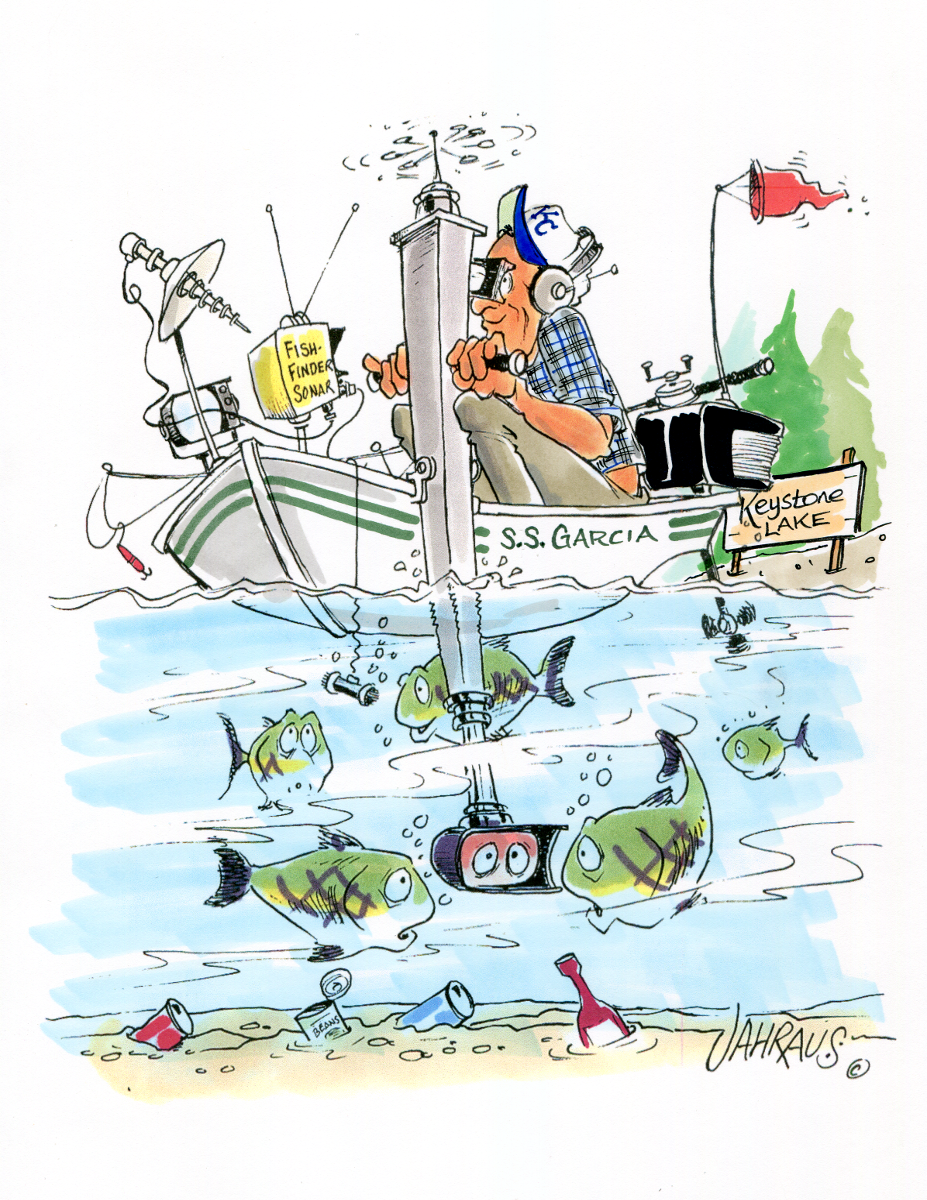 Fishing Cartoon (Sonar)