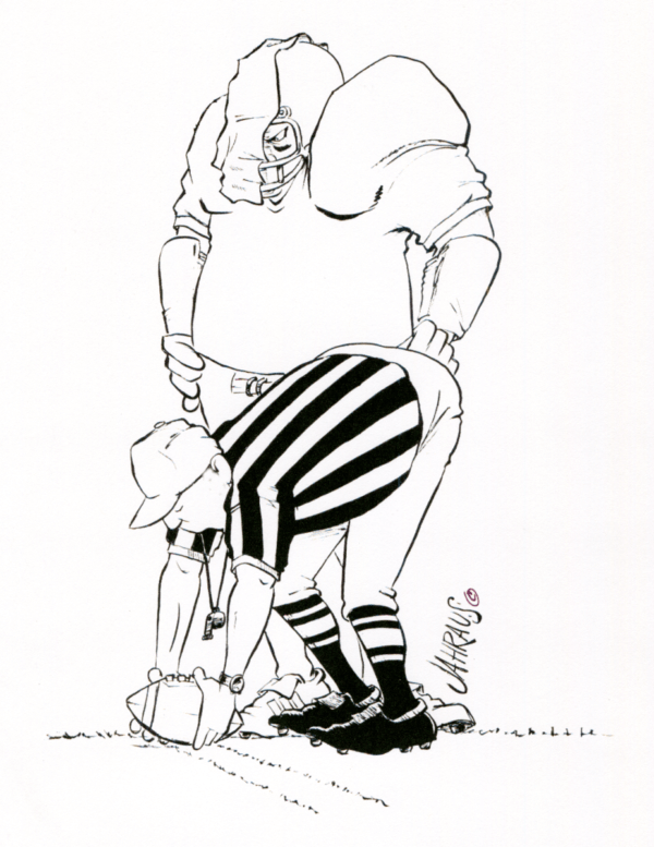football referee cartoon 3