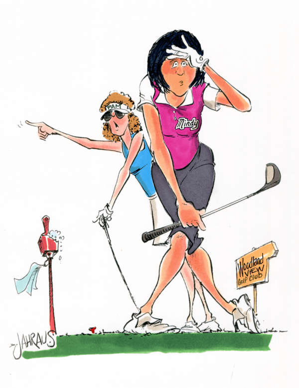 golf partners cartoon 1