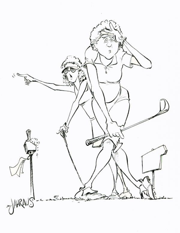 golf partners cartoon 3
