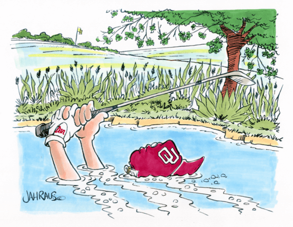 golf water hazard cartoon 1