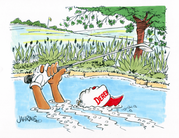 golf water hazard cartoon 2