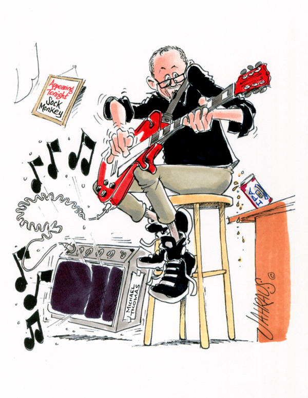 Guitar Cartoon | Fun Gift for Guitar Player