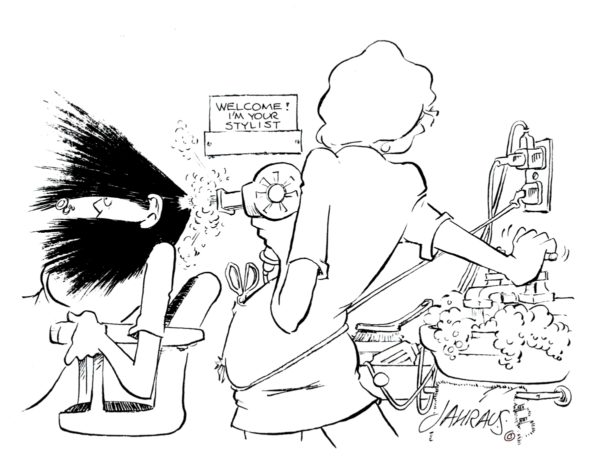 hairstylist cartoon 3