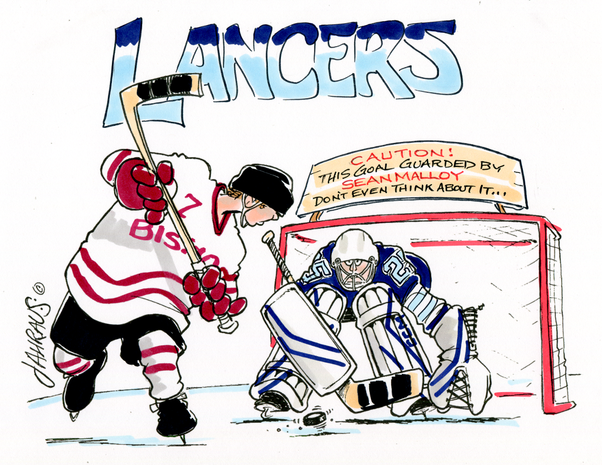 Hockey Goalie Cartoon Fun T For Hockey Goalie