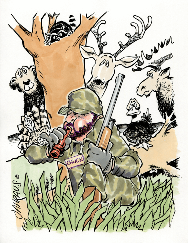 hunter cartoon 2