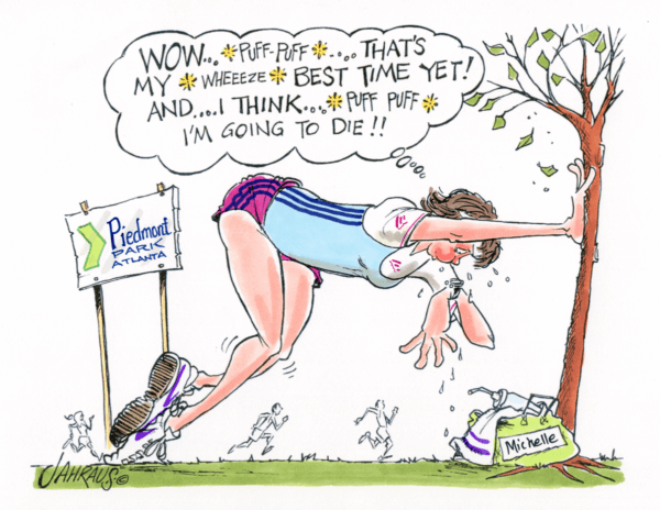 jogger cartoon 1