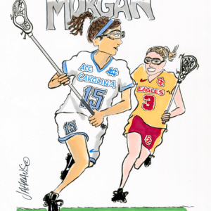 lacrosse player cartoon 1