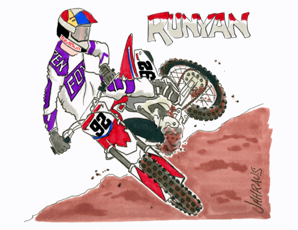 motocross cartoon 1