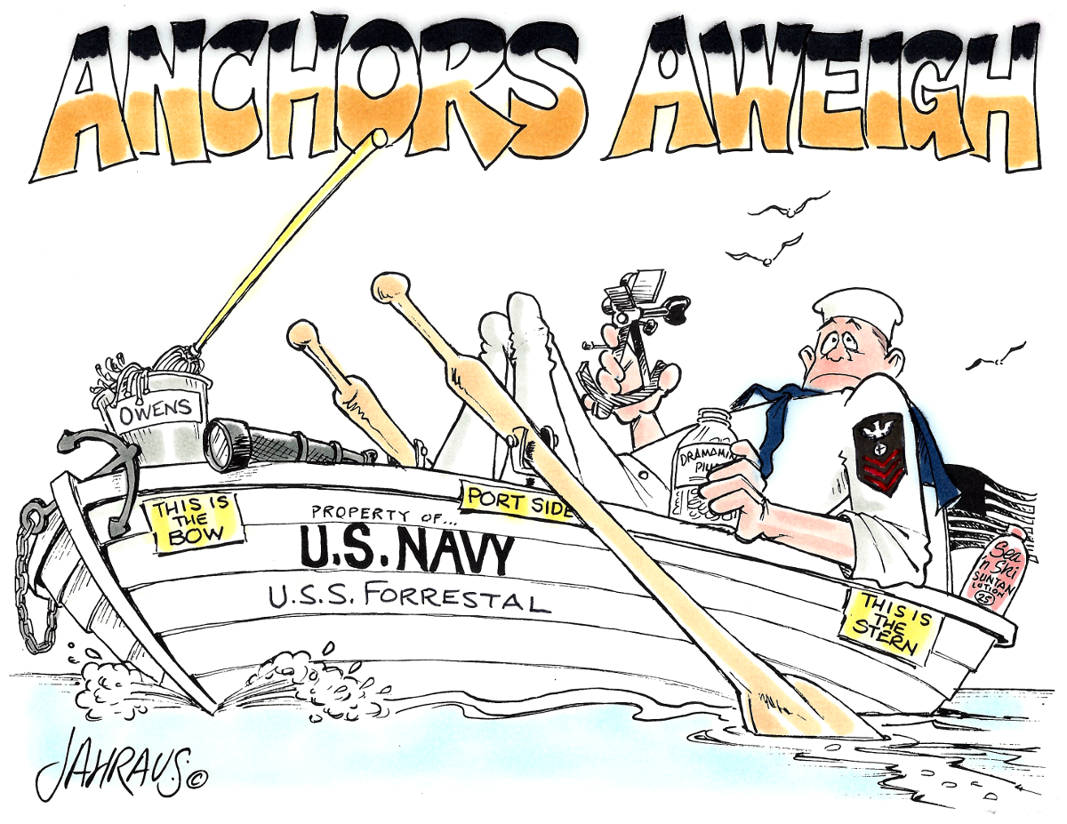 Navy Cartoon | Funny Gift for Navy Sailor