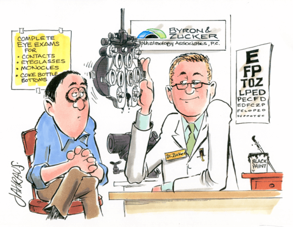 optometrist cartoon 2
