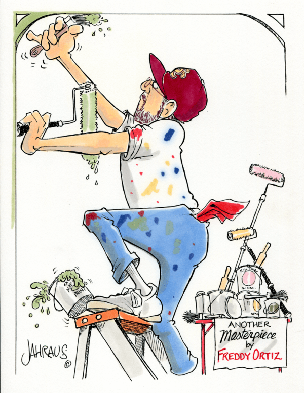 painter cartoon 1