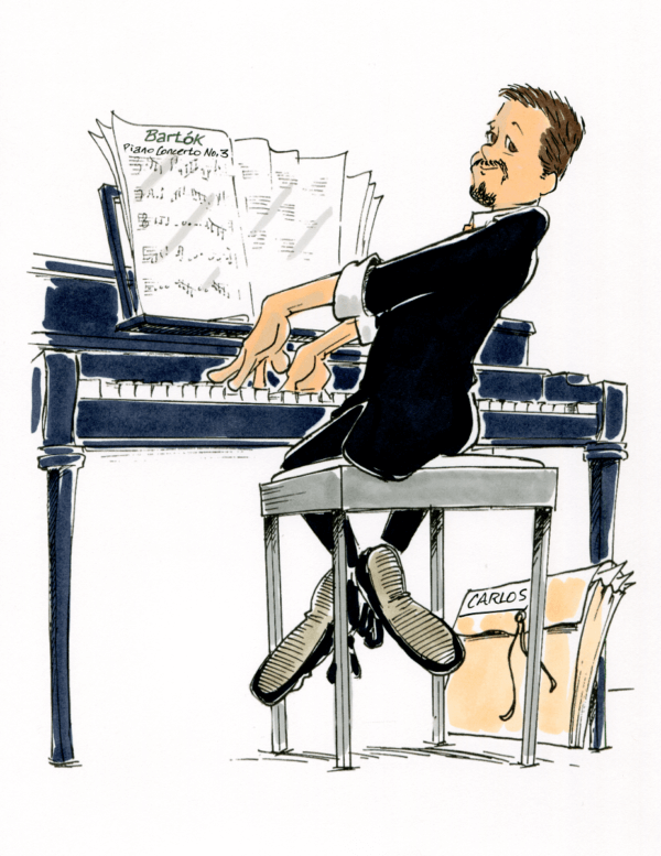 pianist cartoon 2