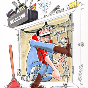 plumber cartoon 1