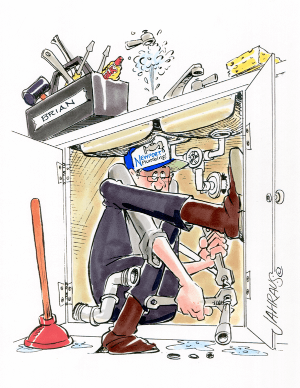 plumber cartoon 2