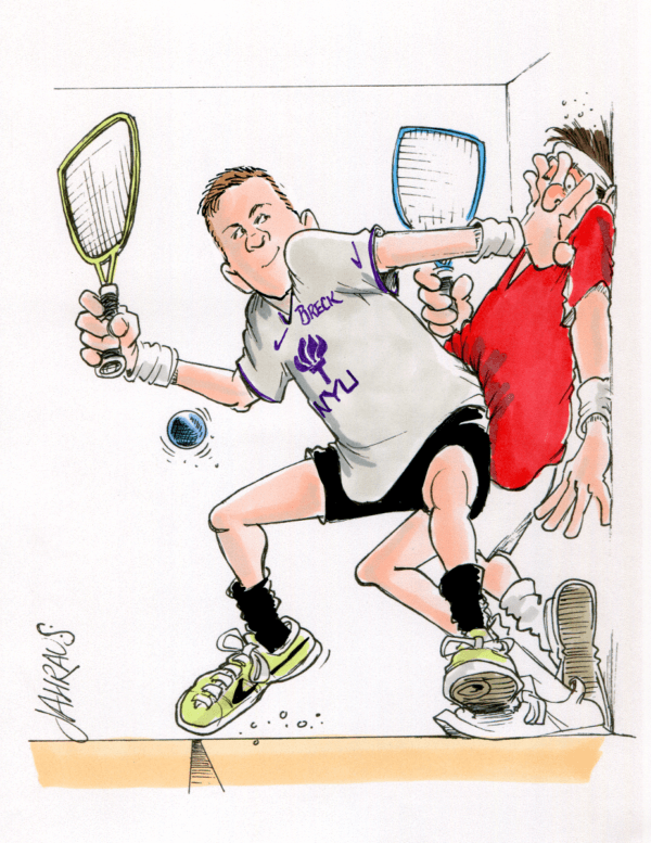 racquetball cartoon 1