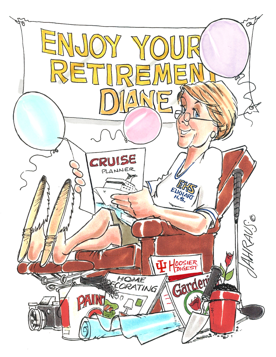 Retirement Cartoon | Funny Gift for Retirement
