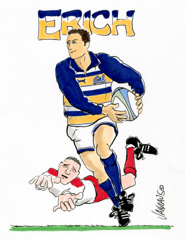 rugby player cartoon 1
