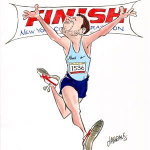 runner finish line cartoon 1