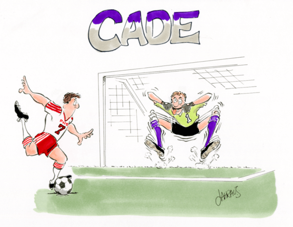 soccer goalie cartoon 2