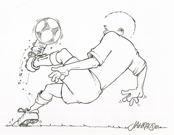 soccer juggle cartoon 3