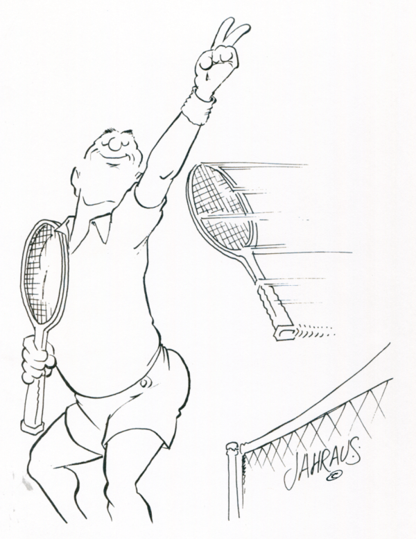 tennis sore loser cartoon 3