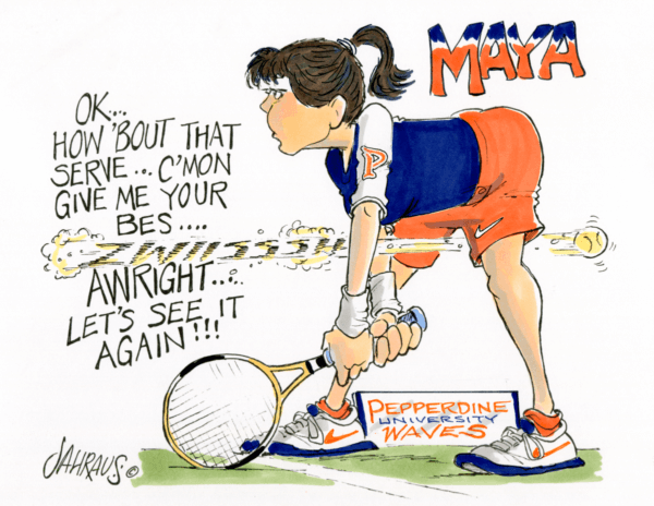 tennis taunt cartoon 1