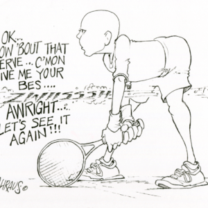 tennis taunt cartoon 3