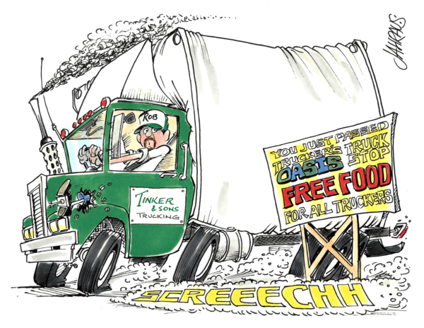 trucker cartoon 2