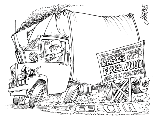 trucker cartoon 3
