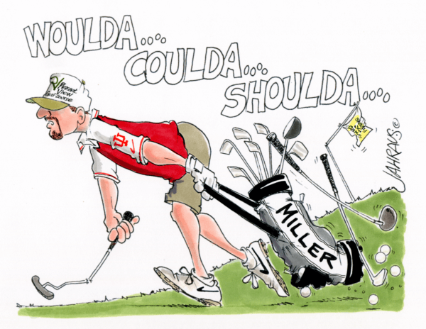 upset golfer cartoon 2